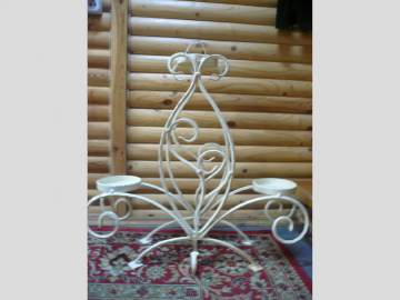 Кованые изделия для декора интерьера - Цветочница