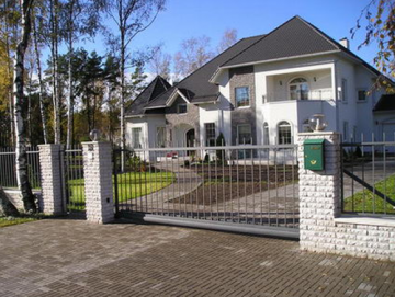 КОВАНЫЕ ИЗДЕЛИЯ ОТ ЗАБОРА ДО СТУЛА - ворота раздвижные