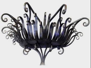 КОВАНЫЕ ИЗДЕЛИЯ ОТ ЗАБОРА ДО СТУЛА - для цветов