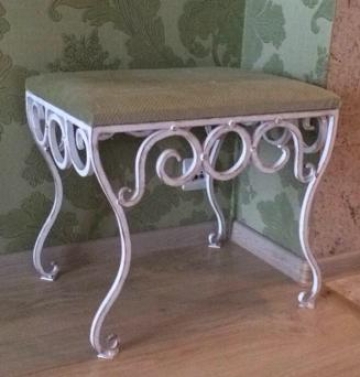 Кованая мебель - Кованая банкетка