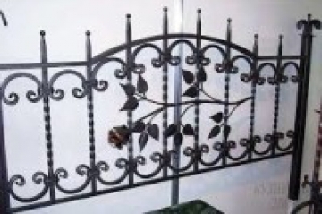 Ритуальные кованые принадлежности - ограда