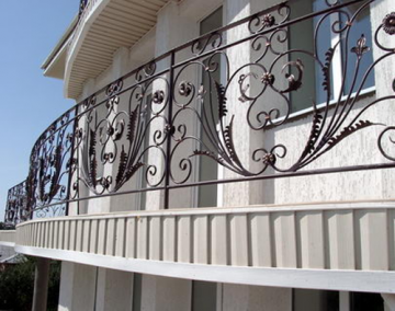 Кованые заборы, ворота, калитки, ограждения, решетки, скамейки - перила