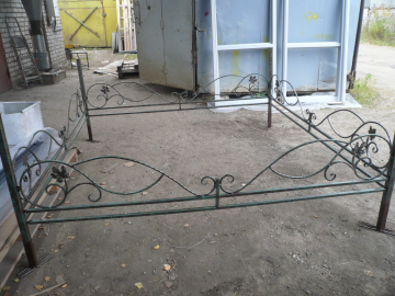 КОВАНЫЕ ИЗДЕЛИЯ ОТ ЗАБОРА ДО СТУЛА - Ограда