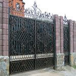 кованые ворота